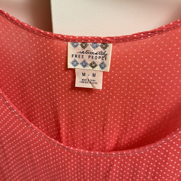 Free People Tunic Pink Size Medium - Picture 2 of 3